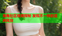 海角社区视频探秘 发现不一样的亚洲风情