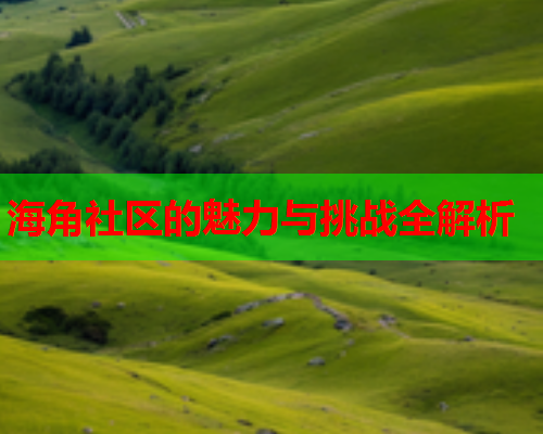 海角社区的魅力与挑战全解析 海角社区的魅力与挑战全解析